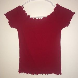 Brandy Melville red top